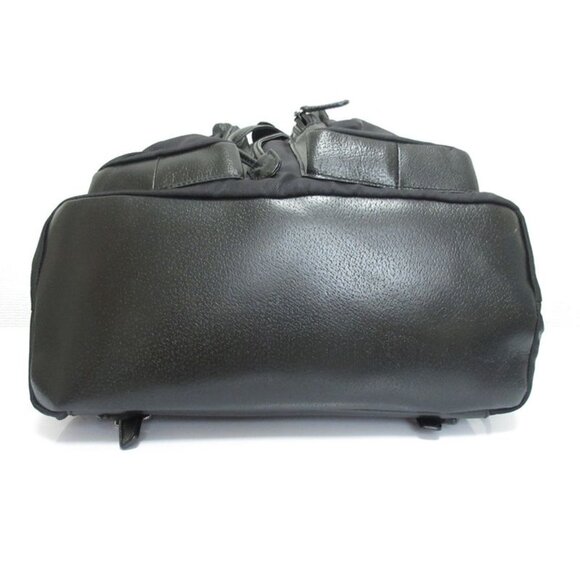 Gucci Nylon Leather Backpack Black main image 14